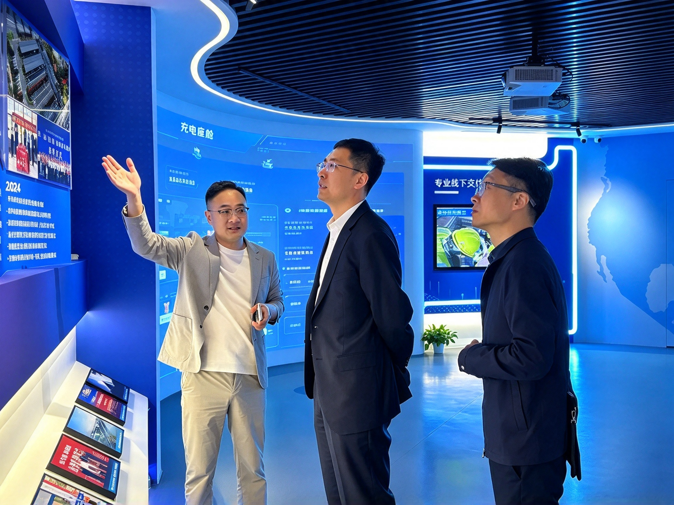 鄞州区副区长王向东一行莅临公司调研，探索“双碳”与数字经济融合发展新路径！